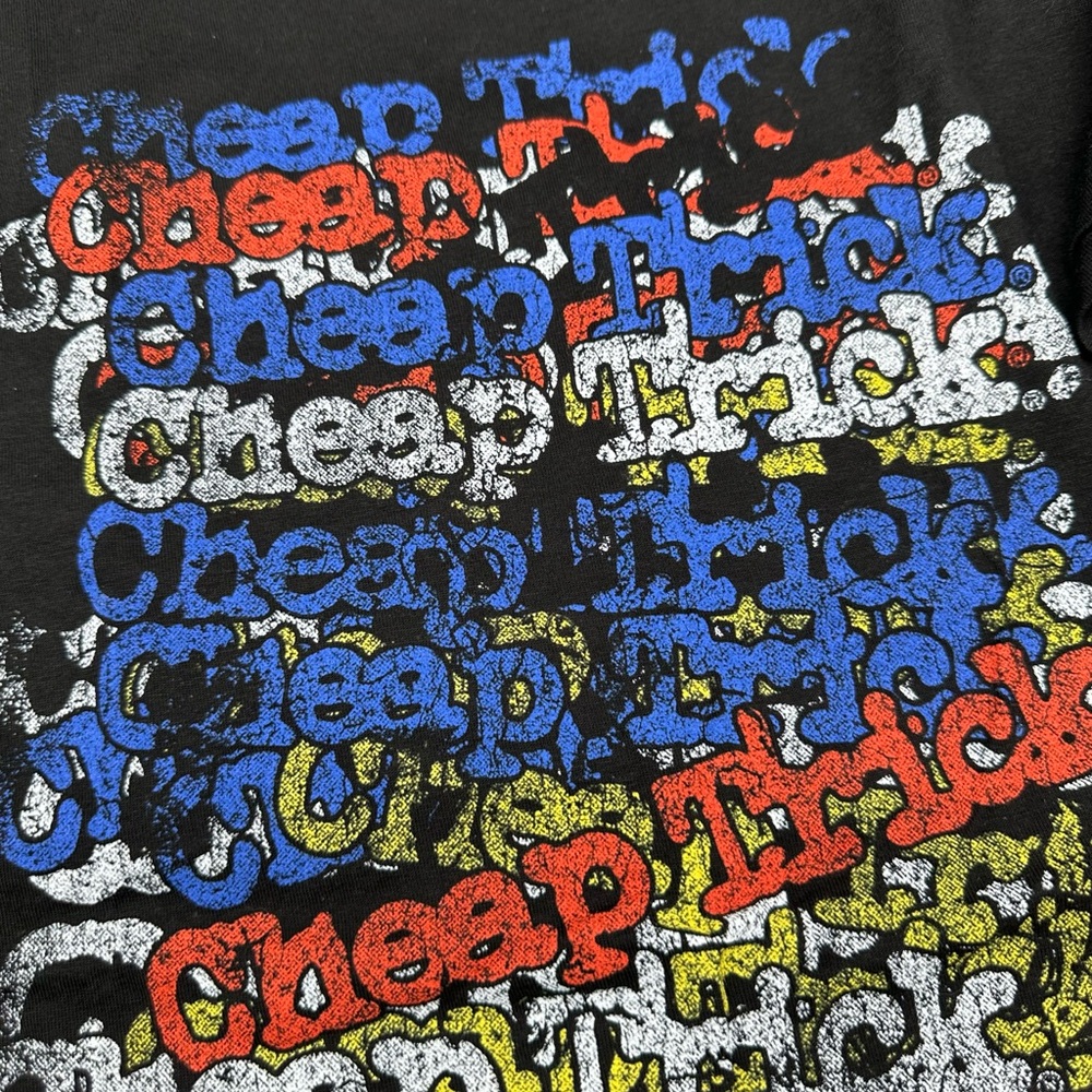 T-shirt Men’s Cheap Trick Tour 2022 Vintage Style Rock Band Music Concert Tee - Picture 2 of 4